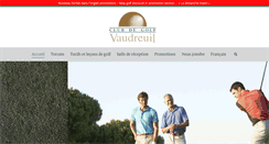 Desktop Screenshot of golfvaudreuil.com