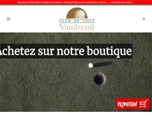 Tablet Screenshot of golfvaudreuil.com